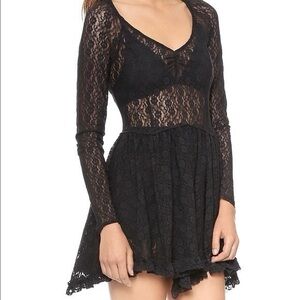 Intimately Free People Sheer Lace Dress